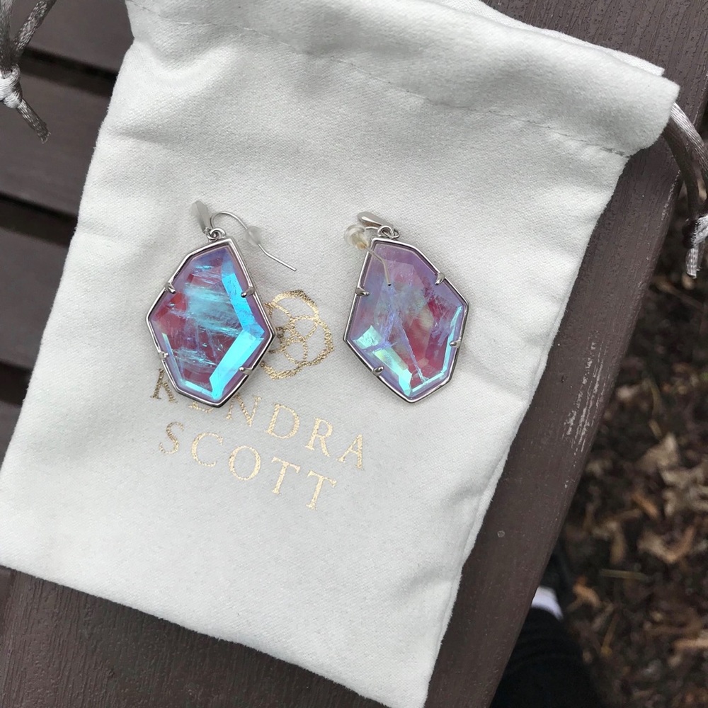 Kendra Scott Dichroic Amethyst Dunn